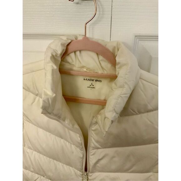 Lands End Vest White - L - Picture 2 of 4